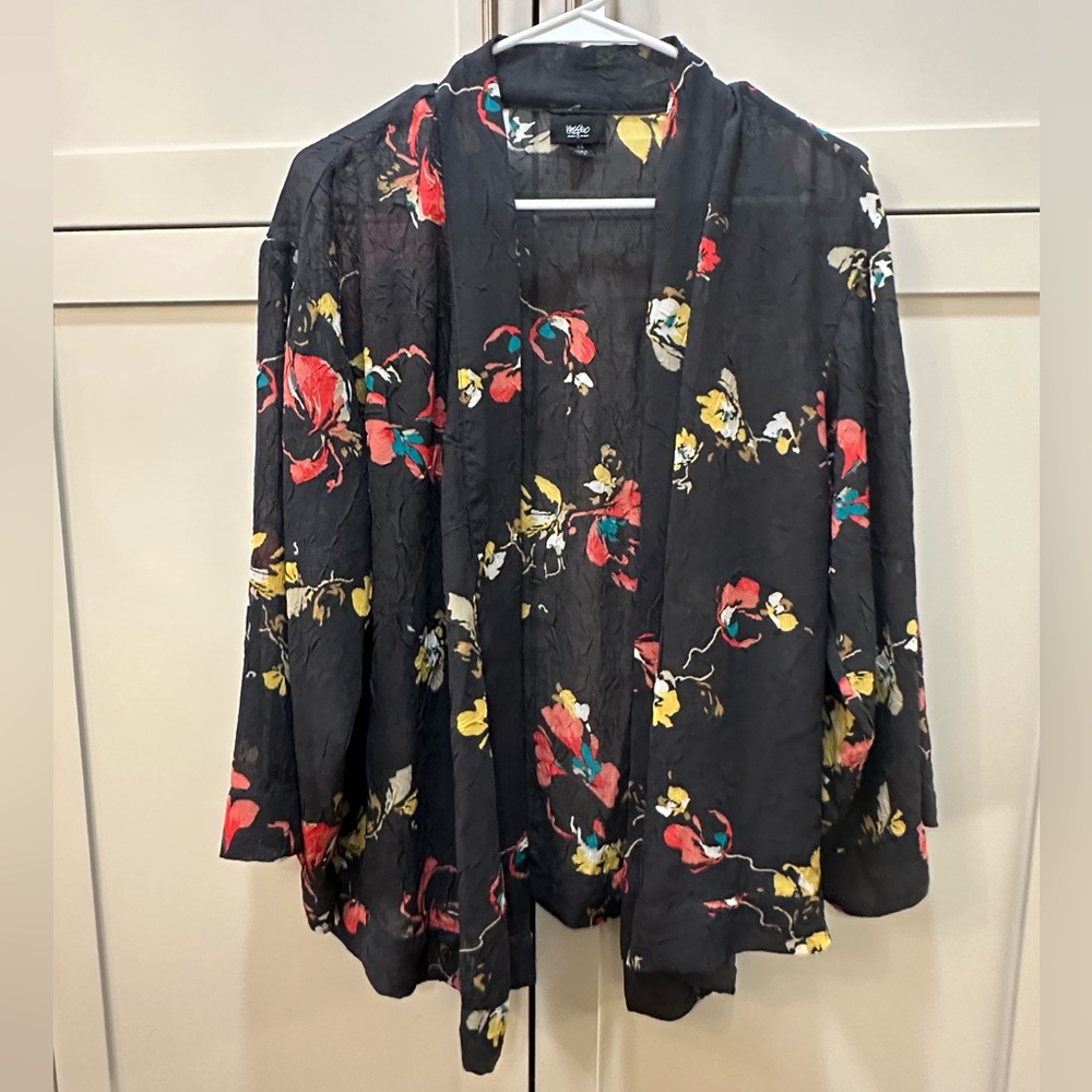 Wesc Black and Yellow Patterned Jacket